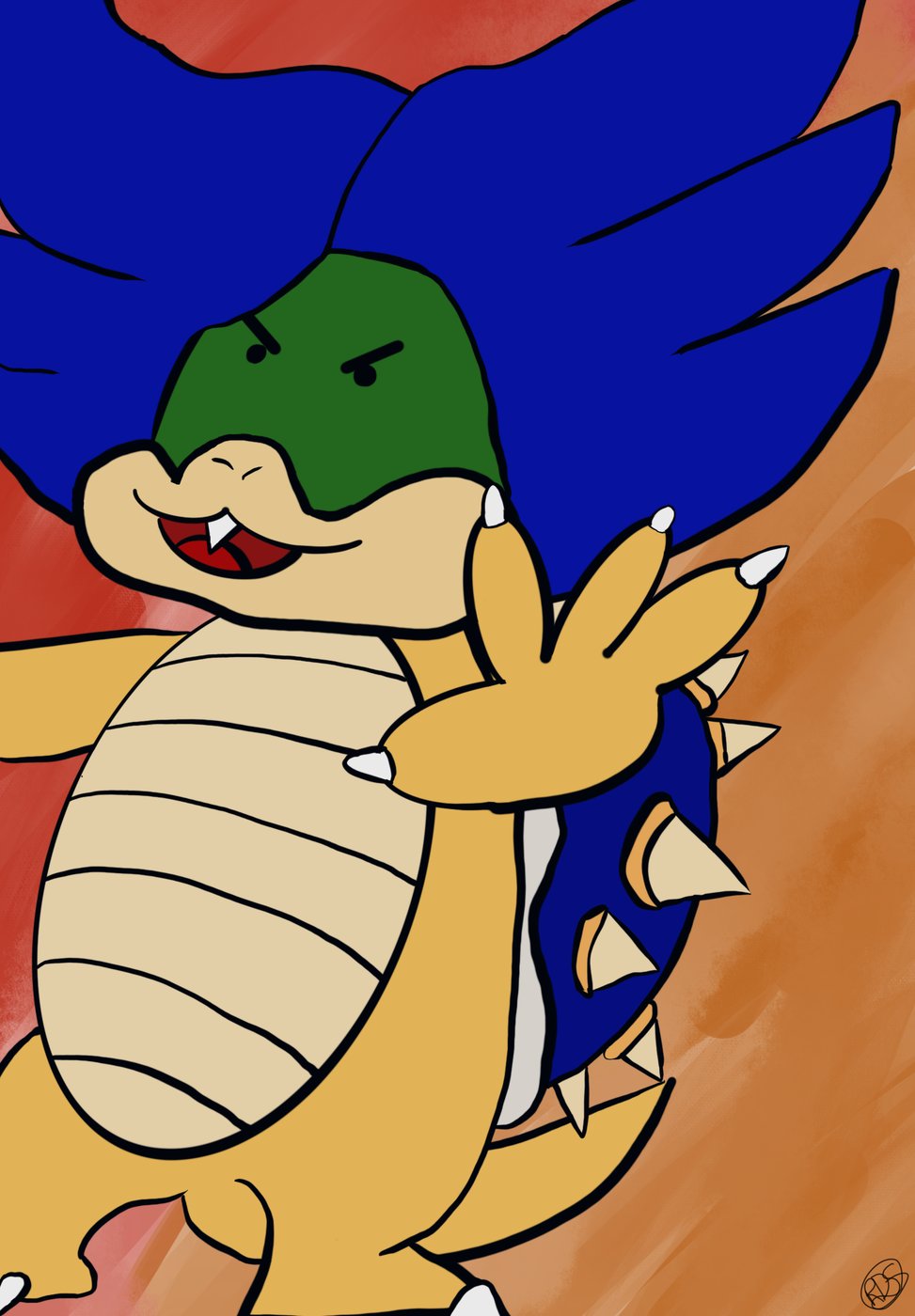 Ludwig Von Koopa fan art