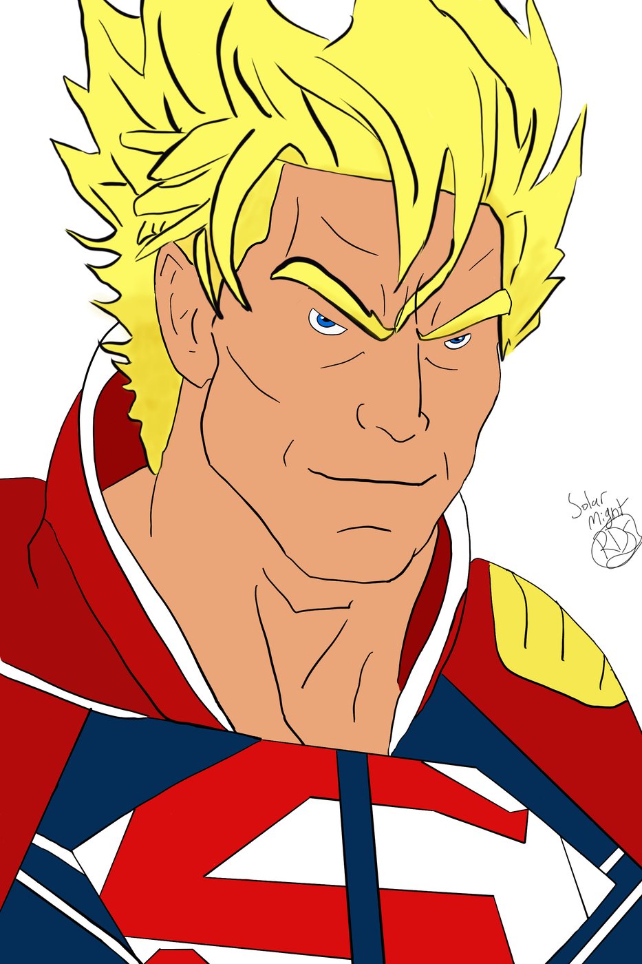 Solar Might, original hero character